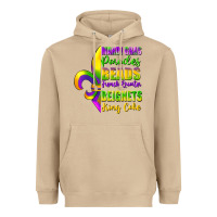 Mushroom mardi gras parades beads Heavyweight Hoodie - FaDigitalArtStudio