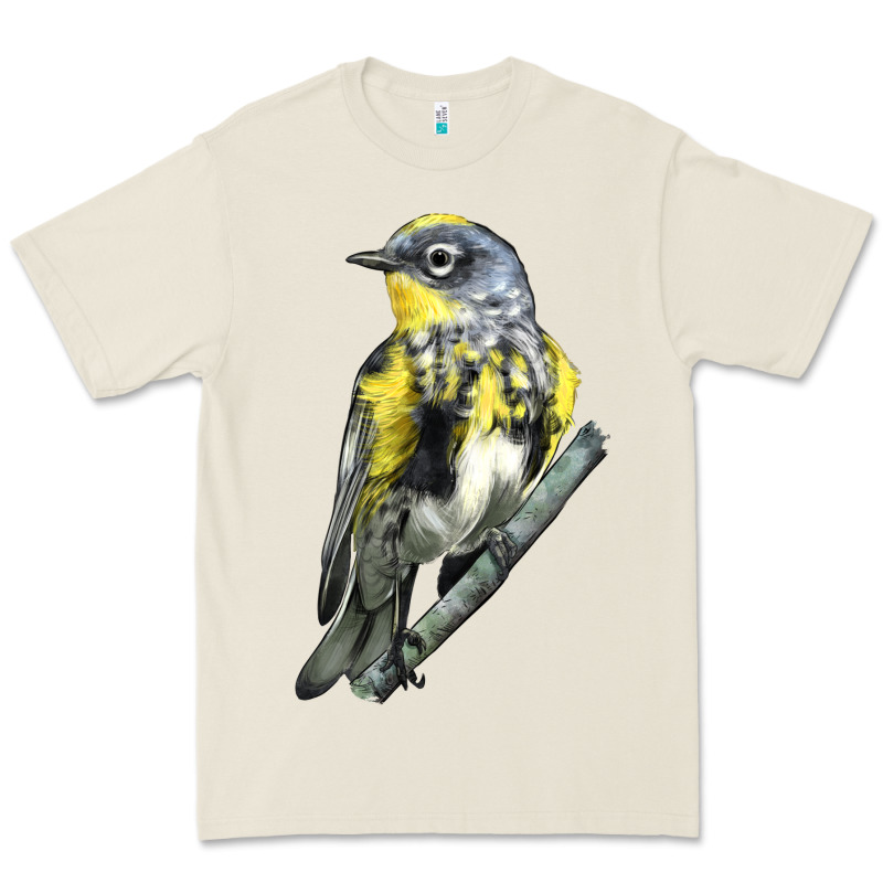 Yellow Rumped Warbler Premium Tee by LillyAllenDesigns | Teevron