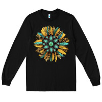 Black Gemstone Sunflower Long Sleeve Tee - Bettercallsaul