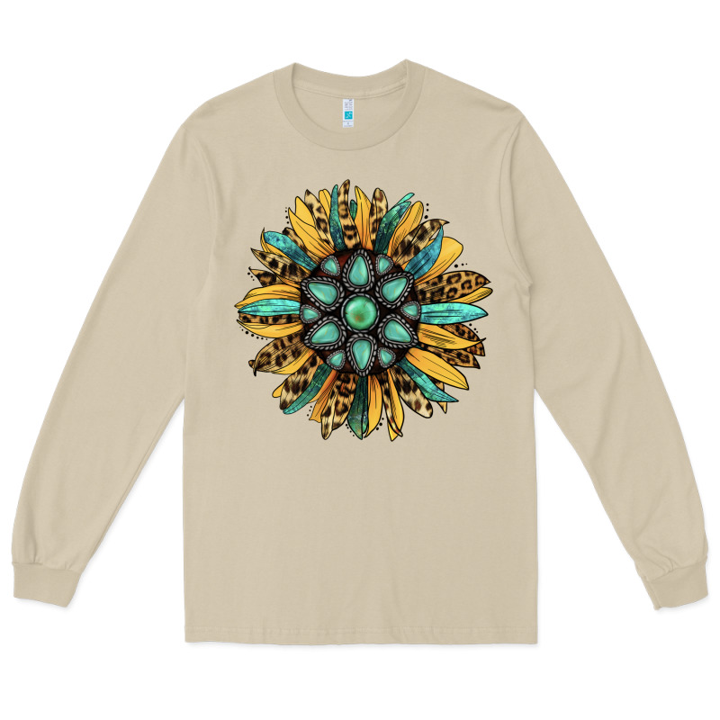 Gemstone Sunflower Long Sleeve Tee by Bettercallsaul | Teevron