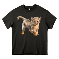 Asphalt baby lion Heavy Core Tee - LillyAllenDesigns