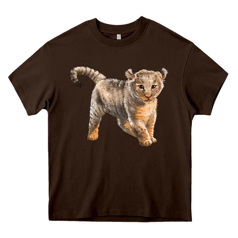 Baby Lion Heavy Core Tee by LillyAllenDesigns | Teevron