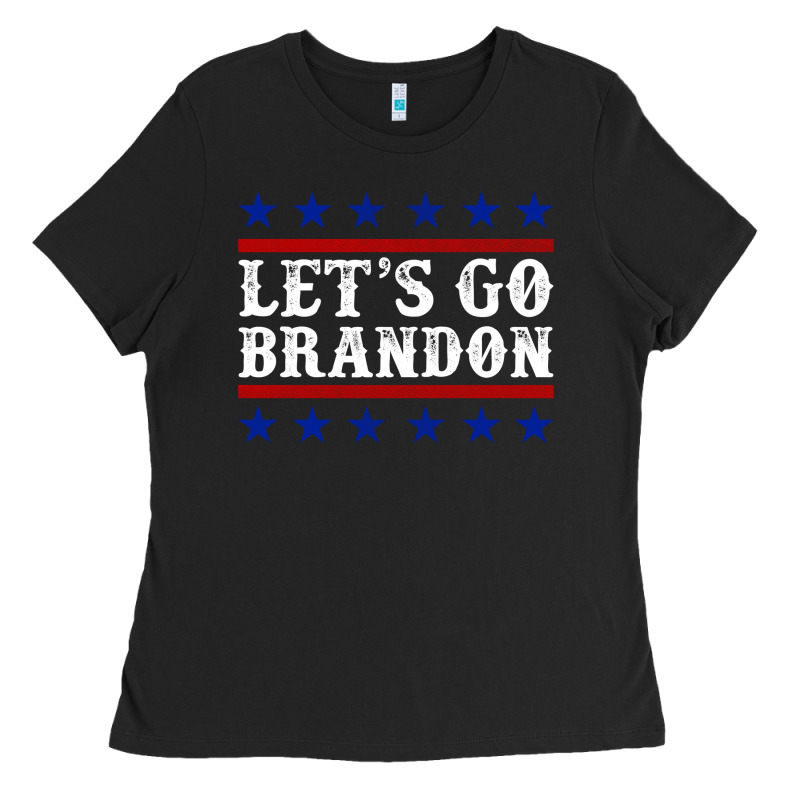Let's Go Brandon Ladies Tee by Jasminsmagicworld | Teevron