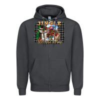 Smoke jingle all the way Zipper Hoodie - CowGirlArtShop