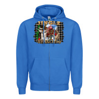 True Royal jingle all the way Zipper Hoodie - CowGirlArtShop
