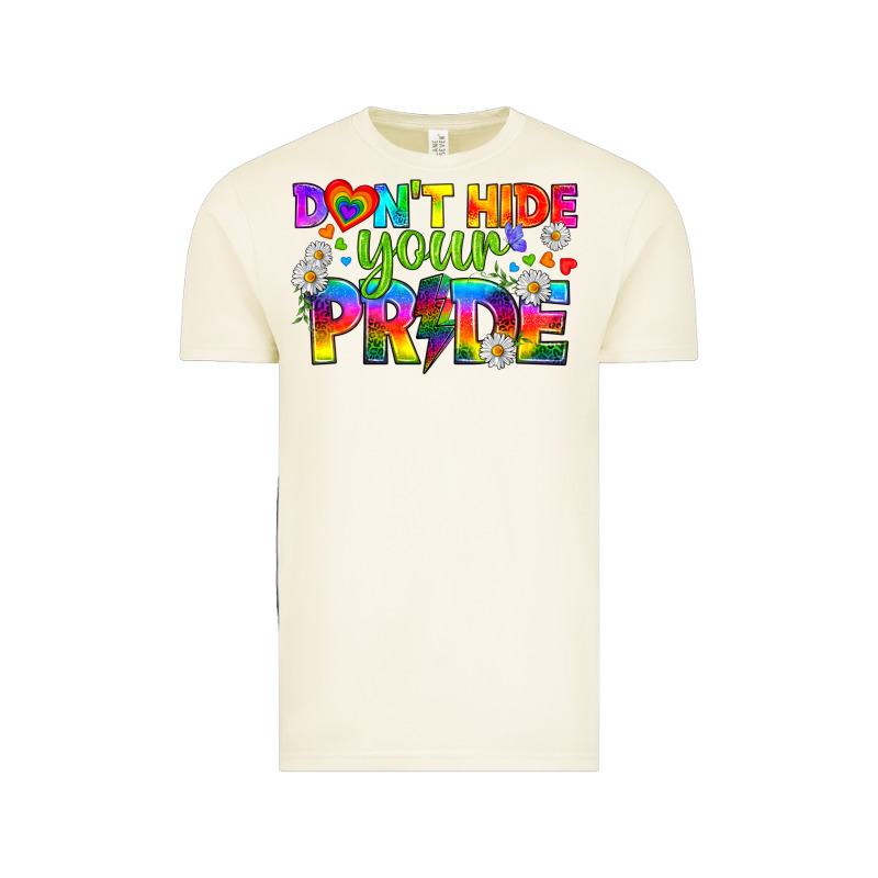 Lgbtq+ Don't Hide Your Pride Vintage Tee by BundleAndBundleShop | Teevron