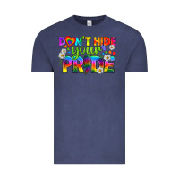 Vintage Denim LGBTQ+ Don't Hide Your Pride Vintage Tee - BundleAndBundleShop