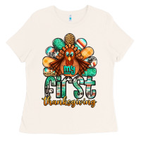 Bone my first thanksgiving turkey Ladies Tee - Jasminsmagicworld