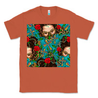 Copper Messy Bun Mom And Cross With Leopard Patterns Classic Tee - BundleAndBundleShop