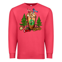 Cardinal camping cold drink frappe Premium Sweatshirt - FaDigitalArtStudio