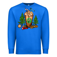 True Royal camping cold drink frappe Premium Sweatshirt - FaDigitalArtStudio