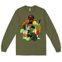 Army Green Cinco de Mayo Long Sleeve Tee - Bettercallsaul