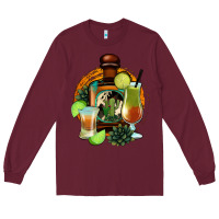Burgundy Cinco de Mayo Long Sleeve Tee - Bettercallsaul