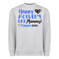 Heather Grey happy first mother's day mommy! logan 2020 Heavyweight Sweatshirt - Bettercallsaul