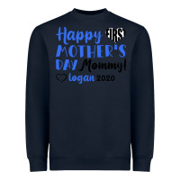 Navy happy first mother's day mommy! logan 2020 Heavyweight Sweatshirt - Bettercallsaul