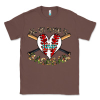 Chestnut all you need is love baseball Classic Tee - CowhideDigitalArt