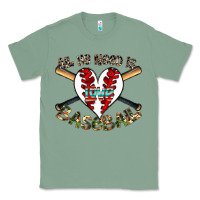 Sage all you need is love baseball Classic Tee - CowhideDigitalArt