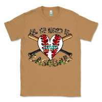 Toasted Coconut all you need is love baseball Classic Tee - CowhideDigitalArt