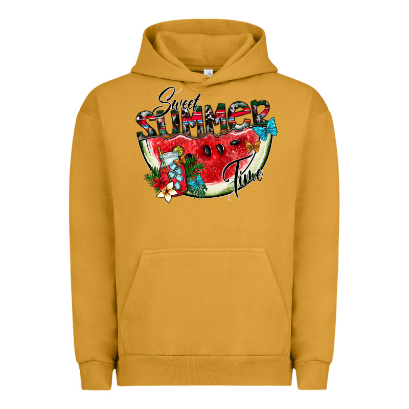 Sweet Summer Time Urban Hoodie by CowhideDigitalArt | Teevron