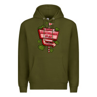 Army Green heartbreaker club olivia Premium Hoodie - OliviaCreatesArt