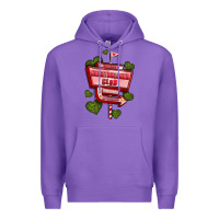 Purple heartbreaker club olivia Premium Hoodie - OliviaCreatesArt