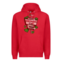Red heartbreaker club olivia Premium Hoodie - OliviaCreatesArt