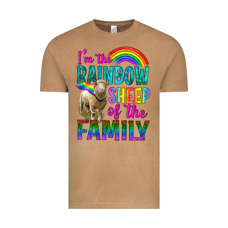 I'm The Rainbow Sheep Of The Family Vintage Tee by BundleAndBundleShop | Teevron