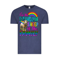 Vintage Denim I'm The Rainbow Sheep Of The Family Vintage Tee - BundleAndBundleShop
