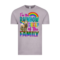 Vintage Zinc I'm The Rainbow Sheep Of The Family Vintage Tee - BundleAndBundleShop
