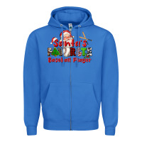True Royal santas favorite baseball player Zipper Hoodie - CowGirlArtShop