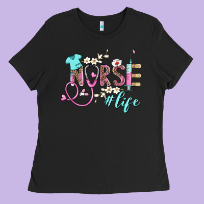 Nurse Life Ladies Tee Designed By Barkaloodesign