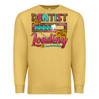 Antique Gold Dentist Loading With Coffee Mug Premium Sweatshirt - FaDigitalArtStudio