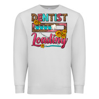 Dove Grey Dentist Loading With Coffee Mug Premium Sweatshirt - FaDigitalArtStudio