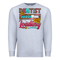 Heather Grey Dentist Loading With Coffee Mug Premium Sweatshirt - FaDigitalArtStudio