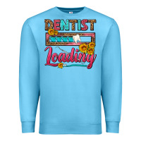 Ocean Blue Dentist Loading With Coffee Mug Premium Sweatshirt - FaDigitalArtStudio