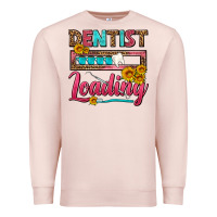 Pale Pink Dentist Loading With Coffee Mug Premium Sweatshirt - FaDigitalArtStudio