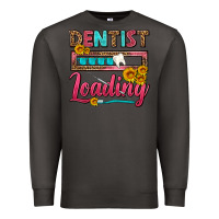 Smoke Dentist Loading With Coffee Mug Premium Sweatshirt - FaDigitalArtStudio