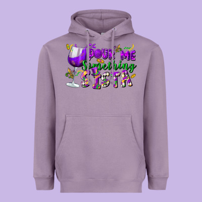 Pour Me Something Sista Heavyweight Hoodie Designed By Fadigitalartstudio