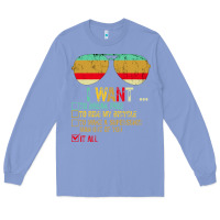 Colony Blue I Want to Break Free to Ride My Bicycle Want It All Long Sleeve Tee - Bettercallsaul