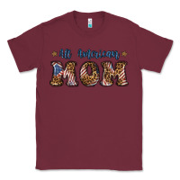 Burgundy All American Mom Classic Tee - BundleAndBundleShop