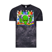 Cloud Black LGBTQ Gaylien Tumbler Vintage Tee - BundleAndBundleShop