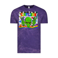 Cloud Purple LGBTQ Gaylien Tumbler Vintage Tee - BundleAndBundleShop