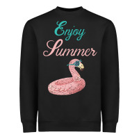 Black Enjoy Summer Heavyweight Sweatshirt - Bettercallsaul