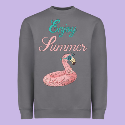 Enjoy Summer Heavyweight Sweatshirt Designed By Bettercallsaul