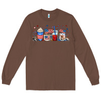 Chestnut 4th of july coffe cups Long Sleeve Tee - RanaPortraitStore