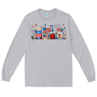 Moon Dust 4th of july coffe cups Long Sleeve Tee - RanaPortraitStore