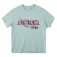 Arona nurse life Heavy Core Tee - BarkalooDesign