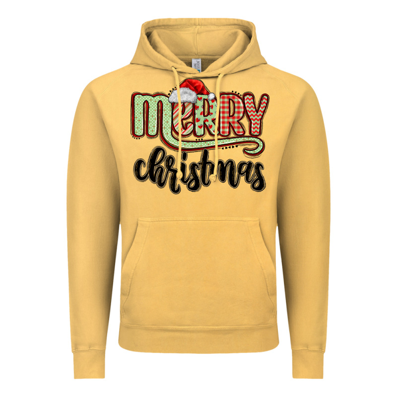 Merry Christmas Vintage Hoodie by MaliasSmallBusiness | Teevron