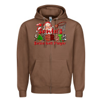 Chestnut santas favorite basketball player Zipper Hoodie - CowGirlArtShop