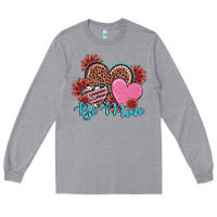 Heather Grey valentine's day be mine hearts sunflower Long Sleeve Tee - RanaPortraitStore